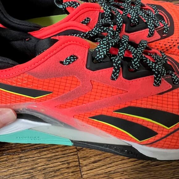 Reebok Nano X2 TR Adventure Cross Training Sneakers Mens 8 Orange Flare HP9077 - Picture 4 of 11